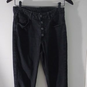 Black High Waisted Jeans from H&M